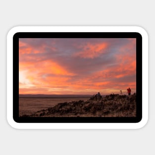 Namibian Sunset Sticker